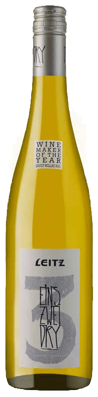Josef Leitz Eins Zwei Dry Riesling, Rheingau, Germany 2013