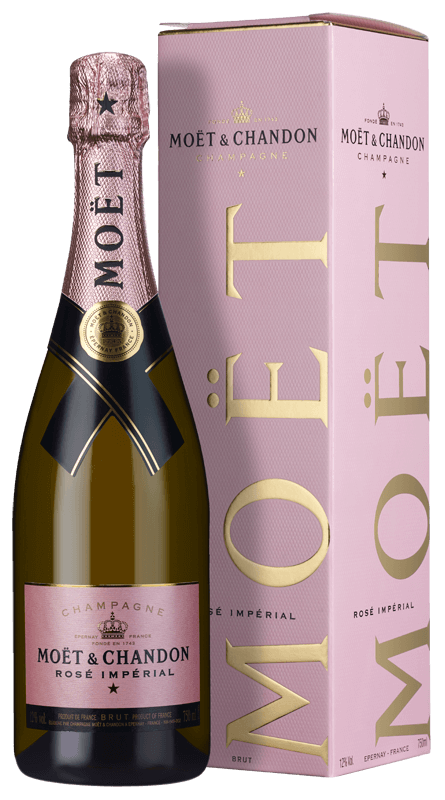Champagne MoÃ«t & Chandon RosÃ© ImpÃ©rial (in gift box)
