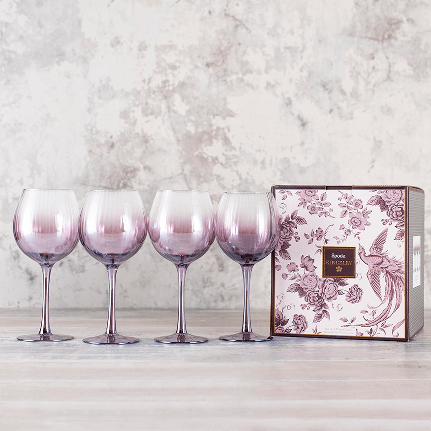 Spode Kingsley Set of 4 Wine Glasses Product Details