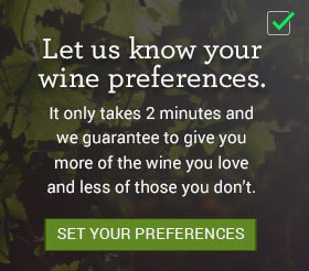 Set your wine preferences