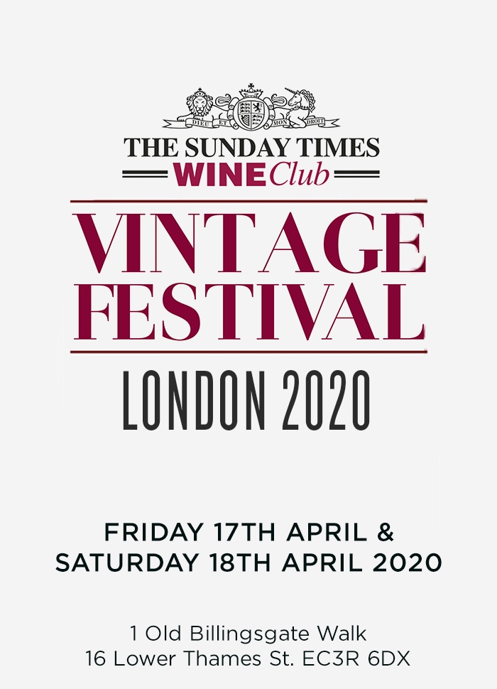 Vintage Festival 2020 Book your tickets for The Vintage Festival 2020 | Laithwaite's Wine Vintage Festival 2020 Book your tickets for The Vintage Festival 2020 | Laithwaite's Wine