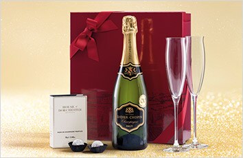 Champagne, truffles and Dartington flutes