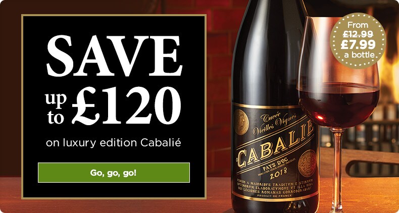 Save up to £120 on luxury edition Cabalié