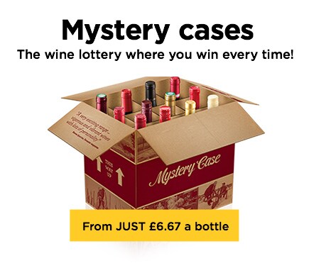 Mystery cases The wine where you win every time!. From JUST £6.67 a bottle