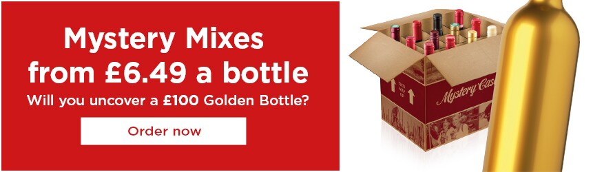 Mystery Mixes from £6.49 a bottle - Will you uncover  £100 Golden Bottle? - Order now 