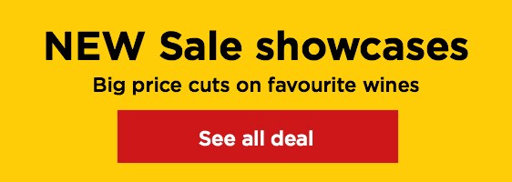 NEW Sale showcases - Big price cuts on favourite wines - See all deal