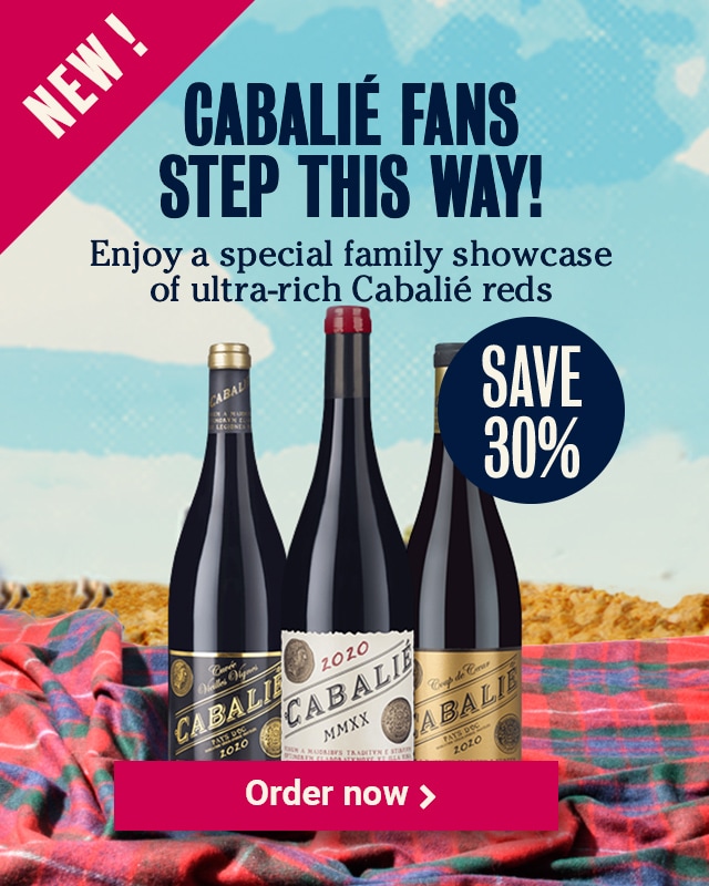 NEW !- Cabalié fans step this way - enjoy a special family showcase of ultra Cabliè reds - orders now - Save 30%