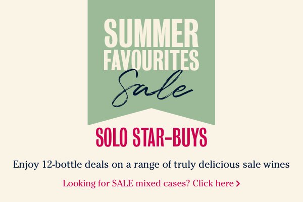 Summer Favourites Sale. Solo star-buys. Enjoy 12-bottle deals on a range of truly delicious sale wines