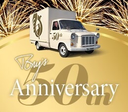 Tony's 50th anniversary