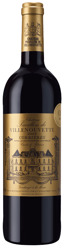 Château Pavillon de Villenouvette Corbières 2015
