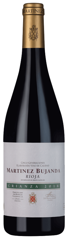 Familia Martínez Bujanda Crianza Tempranillo