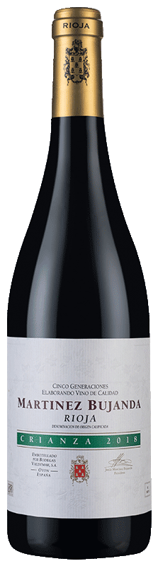 Familia Martínez Bujanda Crianza Tempranillo Rioja Familia Martínez Bujanda Crianza Tempranillo Rioja