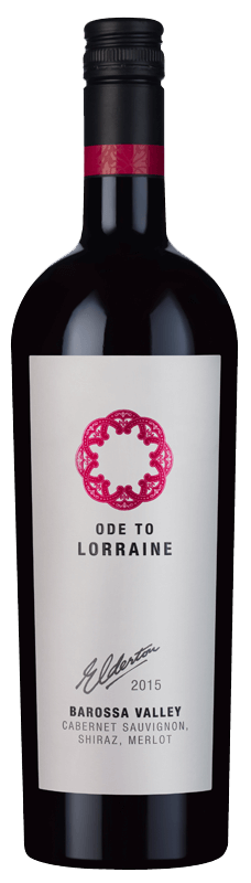 Elderton Ode to Lorraine Cabernet Sauvignon Shiraz Merlot 2015