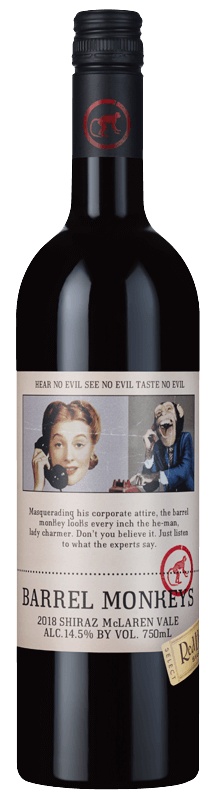 RedHeads Barrel Monkeys Shiraz RedHeads Barrel Monkeys Shiraz