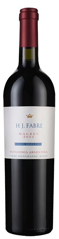HJ Fabre Barrel Selection Patagonia Malbec Red Wine