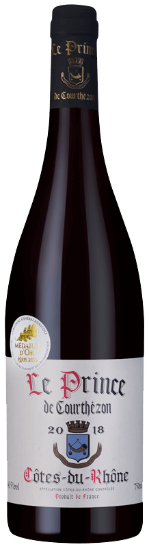 Le Prince de Courthézon Côtes du Rhône 2018 Le Prince de Courthézon Côtes du Rhône 2018