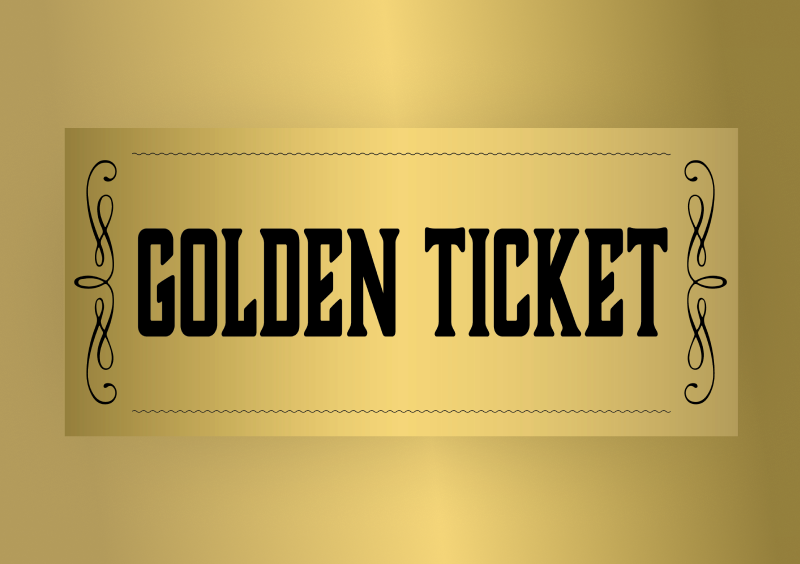 THE GOLDEN TICKET TASTING - SURBITON SHOP TASTING - FRI 17TH NOV 23, 7-9PM THE GOLDEN TICKET TASTING - SURBITON SHOP TASTING - FRI 17TH NOV 23, 7-9PM