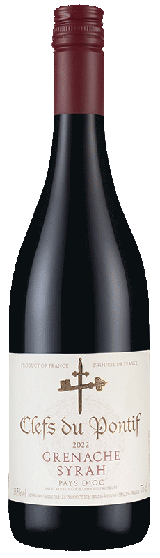 Clefs du Pontif Grenache Syrah 2022