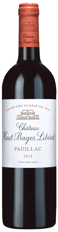 Chateau Haut Bages Liberal Pauillac 5eme Cru Classe 2018 Chateau Haut Bages Liberal Pauillac 5eme Cru Classe 2018