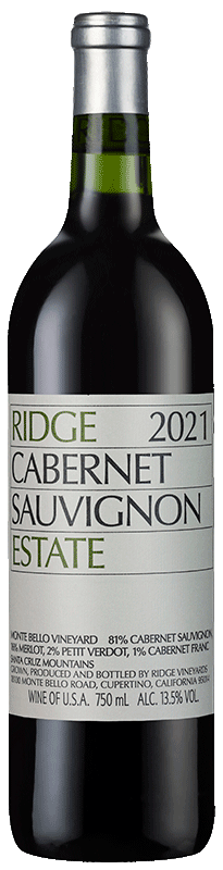 Ridge Estate Cabernet Sauvignon Ridge Estate Cabernet Sauvignon