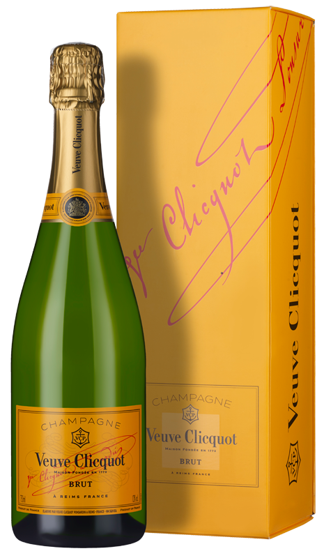 Champagne Veuve Clicquot Yellow Label Brut (in gift box) NV