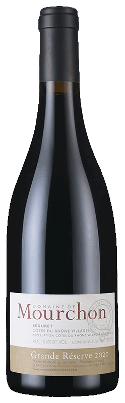 Domaine de Mourchon Séguret Grand Réserve Côtes du Rhône Villages Organic 2020 Domaine de Mourchon Séguret Grand Réserve Côtes du Rhône Villages Organic 2020
