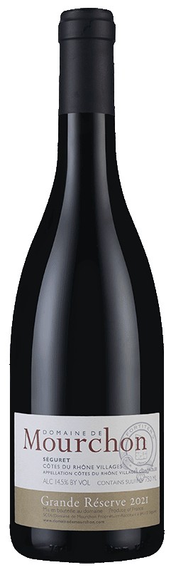 Domaine de Mourchon Séguret Grand Réserve Côtes du Rhône Villages Organic Domaine de Mourchon Séguret Grand Réserve Côtes du Rhône Villages Organic