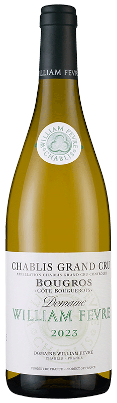 Domaine William Fèvre Chablis Grand Cru Bougros Côte Bouguer Domaine William Fèvre Chablis Grand Cru Bougros Côte Bouguer