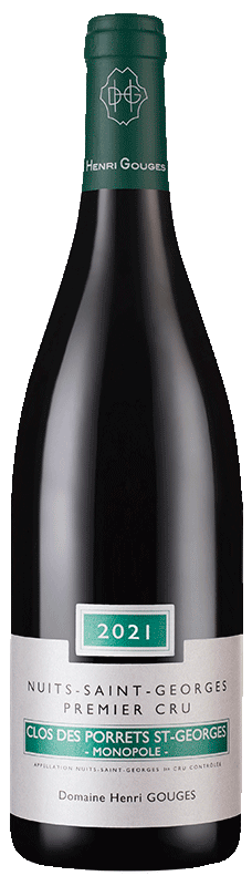 Domaine Henri Gouges Nuits-St-Georges 1er Cru Clos des Porrets 2021 Domaine Henri Gouges Nuits-St-Georges 1er Cru Clos des Porrets 2021
