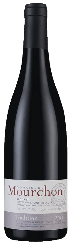 Domaine de Mourchon Séguret Tradition Côtes du Rhône Village Organic 2021 Domaine de Mourchon Séguret Tradition Côtes du Rhône Village Organic 2021