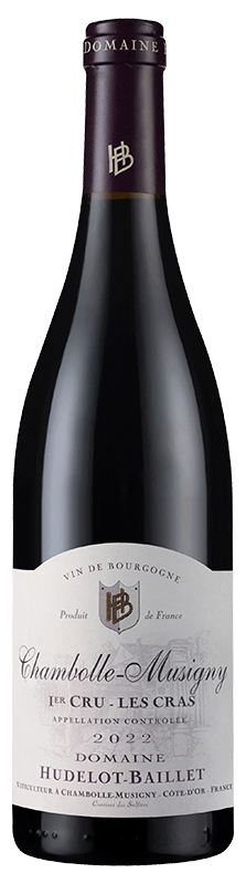 Domaine Hudelot-Baillet Chambolle-Musigny Premier Cru Les Cras Domaine Hudelot-Baillet Chambolle-Musigny Premier Cru Les Cras
