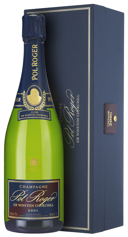 Champagne Pol Roger Cuvée Sir Winston Churchill Brut (in gift box) 2008