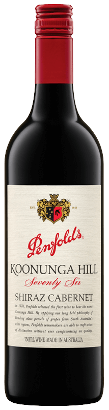 Penfolds Koonunga Hill Seventy Six Shiraz Cabernet Penfolds Koonunga Hill Seventy Six Shiraz Cabernet