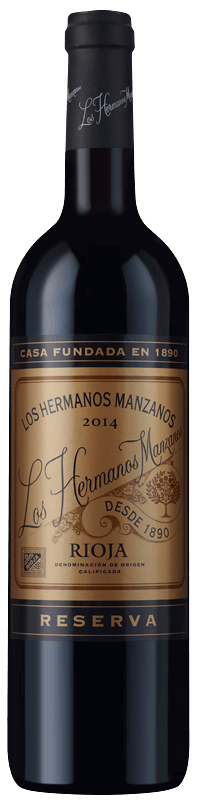 Los Hermanos Manzanos Reserva Rioja 2014