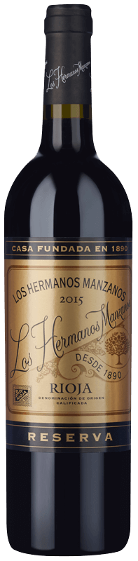 Los Hermanos Manzanos Reserva Rioja 2015