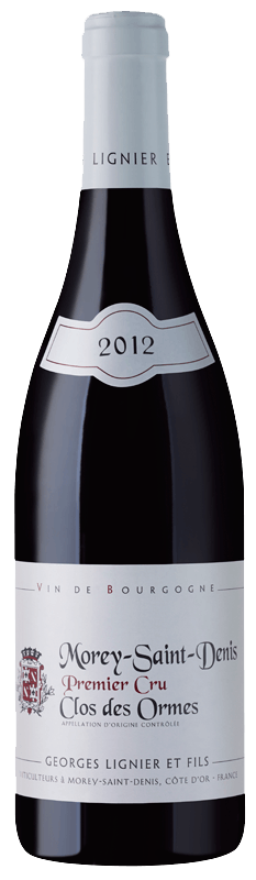 Domaine Georges Lignier Morey-Saint-Denis Premier Cru Clos des Ormes 2012 Domaine Georges Lignier Morey-Saint-Denis Premier Cru Clos des Ormes 2012