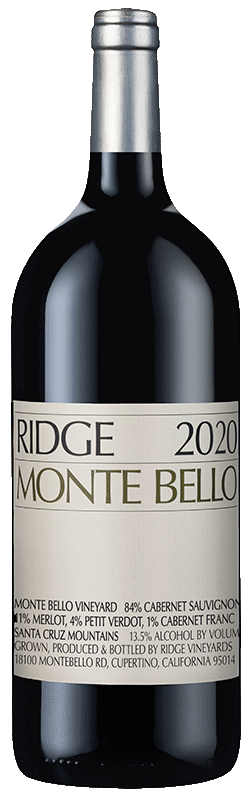Ridge Monte Bello (magnum) 2020 Ridge Monte Bello (magnum) 2020