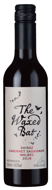 The Waxed Bat Shiraz Cabernet Sauvignon Malbec (half bottle) The Waxed Bat Shiraz Cabernet Sauvignon Malbec (half bottle)