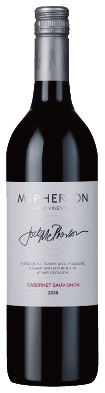 McPherson Family Series Jock's Cabernet Sauvignon 2018 McPherson Family Series Jock's Cabernet Sauvignon 2018
