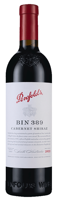 Penfolds Bin 389 Cabernet Sauvignon Shiraz 2022 Penfolds Bin 389 Cabernet Sauvignon Shiraz 2022