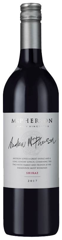 Andrew McPherson Family Series Andrew's Shiraz 2017