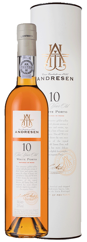 Andresen 10 YR Old White Port 50cl