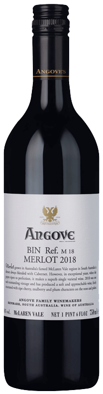 Angove Merlot 2018