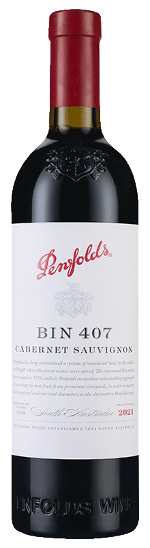 Penfolds Bin 407 Cabernet Sauvignon 2021