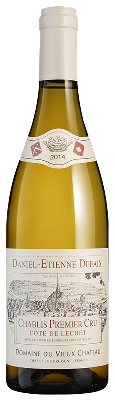 Domaine Daniel-Etienne Defaix Chablis 1er Cru Côte de Léchet 2014 Domaine Daniel-Etienne Defaix Chablis 1er Cru Côte de Léchet 2014
