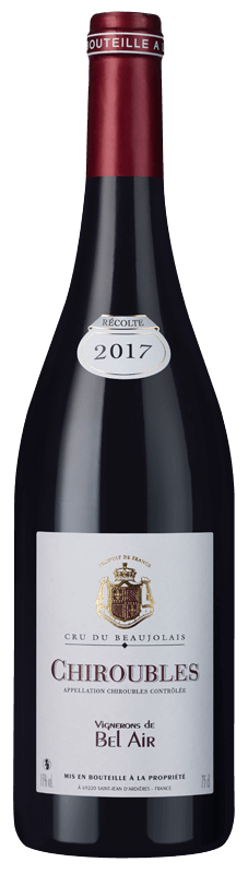 Vignerons de Bel Air Chiroubles 2017