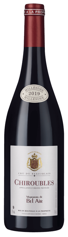 Vignerons de Bel Air Chiroubles 2019 Vignerons de Bel Air Chiroubles 2019