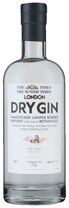 The Times London Dry Gin (70cl) NV