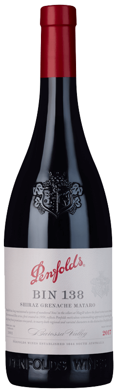 Penfolds Bin 138 Shiraz Grenache Mataro 2017 Penfolds Bin 138 Shiraz Grenache Mataro 2017