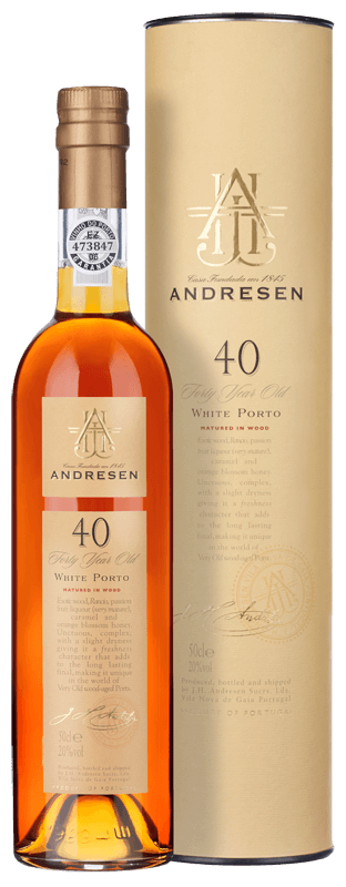 Andresen 40-year-old White Port (50cl) NV